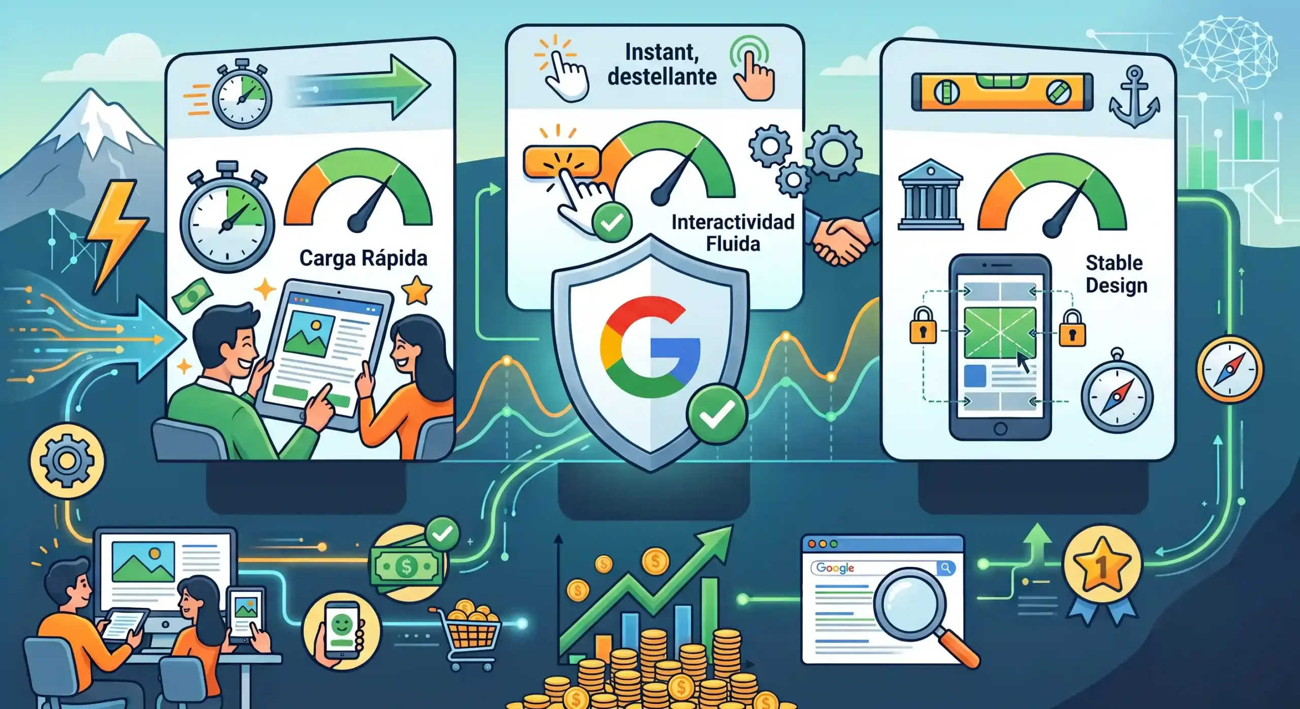 Core Web Vitals: qué son y por qué le importan a tu negocio